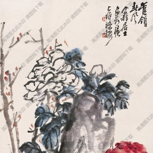 王個(gè)簃國(guó)畫(huà) 管領(lǐng)春風(fēng)2 高清大圖下載