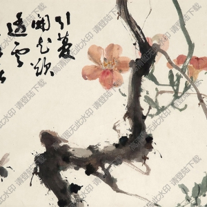 高奇峰國(guó)畫(huà) 花卉草蟲(chóng) 高清大圖下載