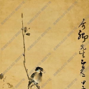 高奇峰國(guó)畫(huà) 花鳥(niǎo)2 高清大圖下載