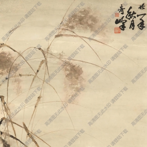 高奇峰國(guó)畫(huà)作品 雁鵝圖 高清下載