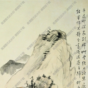 陳師曾作品 山水畫(huà)1 高清大圖下載