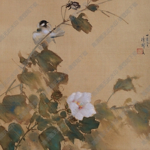 陳樹(shù)人作品 花鳥(niǎo)畫(huà)6 高清大圖下載