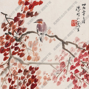 陳樹(shù)人作品 花鳥(niǎo)寫(xiě)生 高清大圖下載