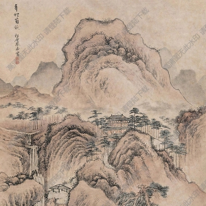 蔡嘉國(guó)畫 山水 (10) 高清大圖下載