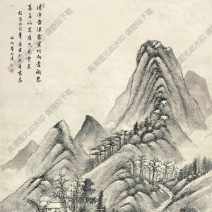 董邦達(dá)作品 清凈當(dāng)深處 高清大圖下載