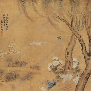 改琦作品 花鳥(niǎo) 高清大圖下載