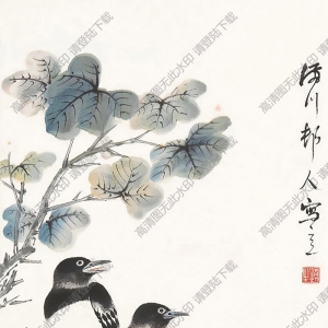 汪溶國(guó)畫 花鳥 (4) 高清大圖下載