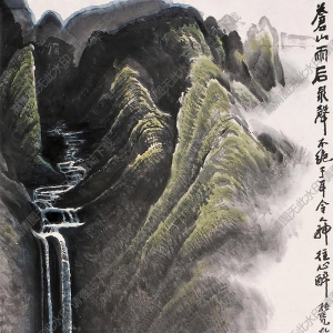 張憑作品 蒼山煙雨 高清大圖下載