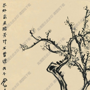 呂鳳子國(guó)畫(huà) 梅花(6) 高清大圖下載