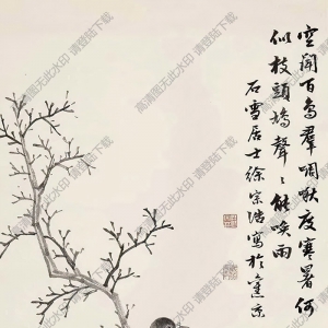 徐宗浩國(guó)畫(huà) 聲聲喚雨 高清大圖下載