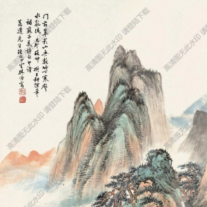 樊浩霖國(guó)畫(huà) 翠影寒聲 高清大圖下載